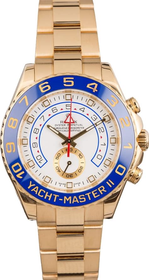 rolex yachtmaster gold used|Rolex yacht master 2 2022.